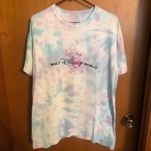 Tie-dye Walt Disney Shirt